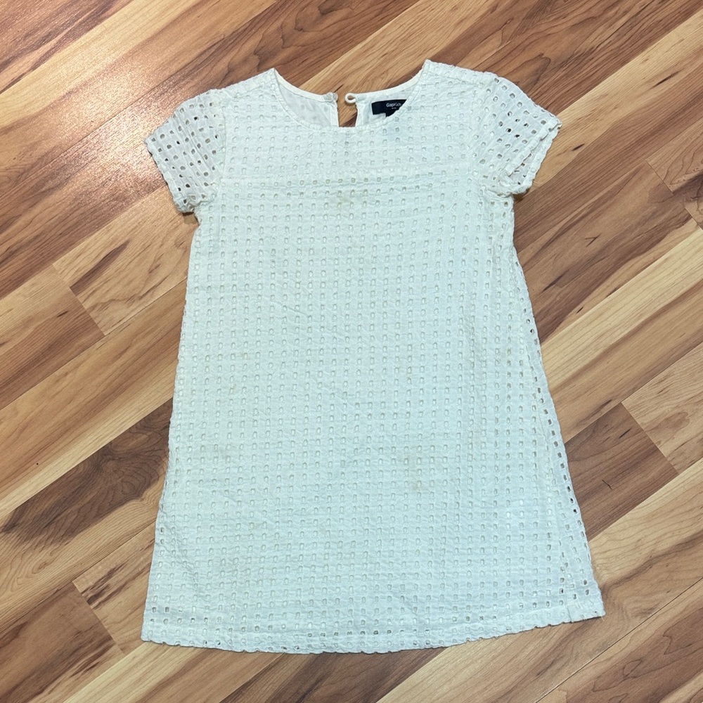GAP Kids Casual Dress in Cream